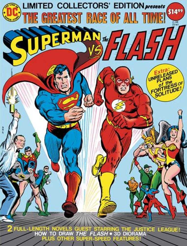 Limited Collectors Edition #48 Superman vs The Flash Facsimile Edition Cover A Carmine Infantino Jose Luis Garcia - Lopez & Bob Oksner - Walt's Comic Shop