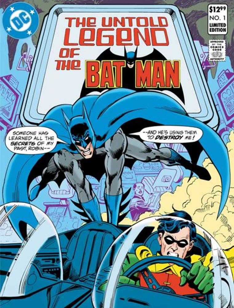 Limited Edition The Untold Legend Of The Batman #1 Cover A Jose Luis Garcia - Lopez & Dick Giordano - Walt's Comic Shop