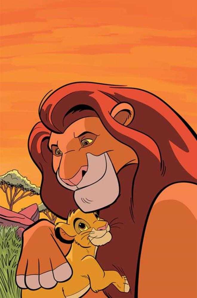 Lion King 2 Cover F Jacob Edgar Full Art 1:10 Ratio Variant - Walt's Comic Shop
