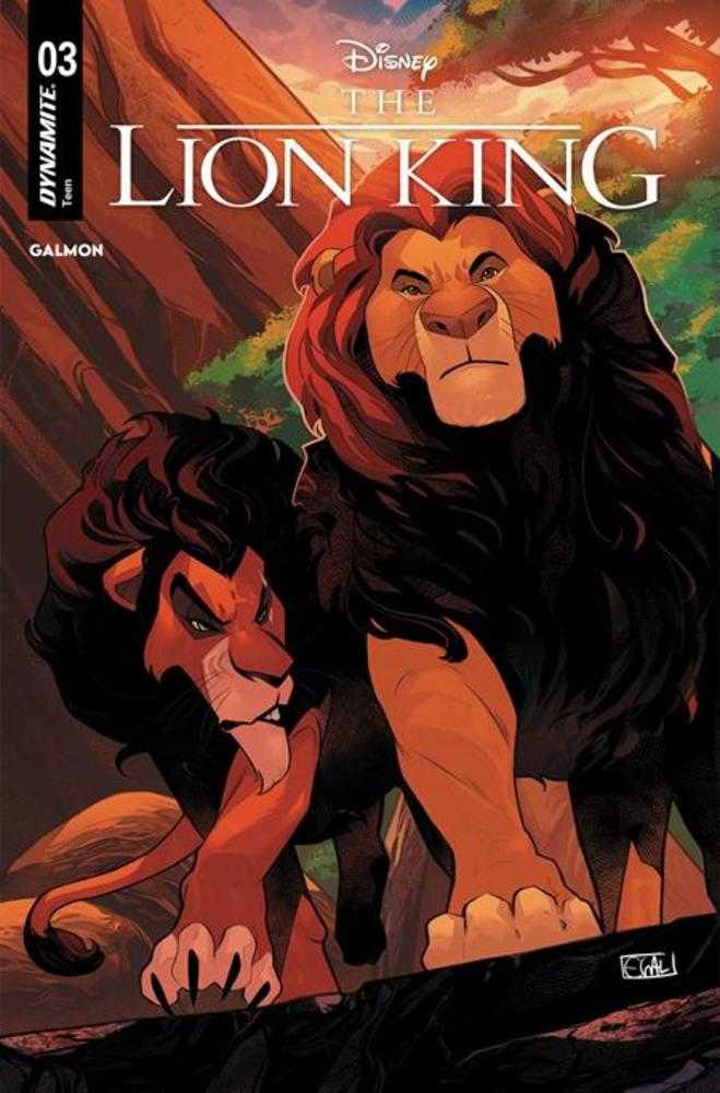 Lion King 3 Cover A Edwin Galmon - Walt's Comic Shop