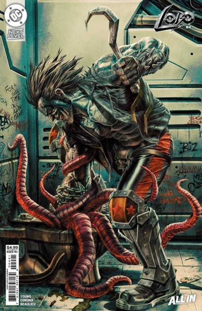 Lobo 4 Cover B Lee Bermejo Card Stock Variant - Walt's Comic Shop