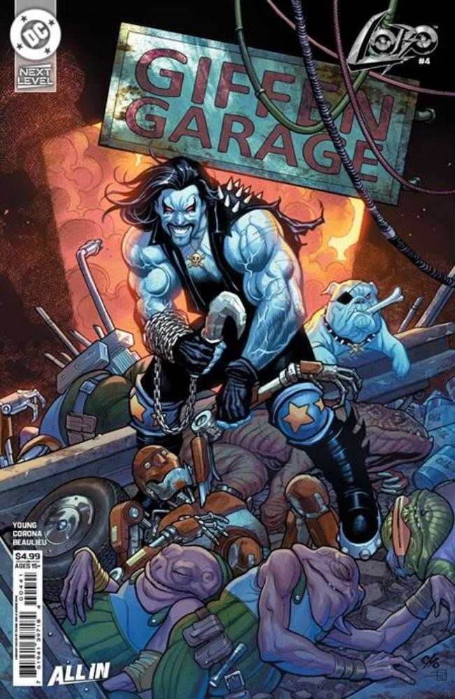 Lobo 4 Cover D Frank Cho Card Stock Variant - Walt's Comic Shop
