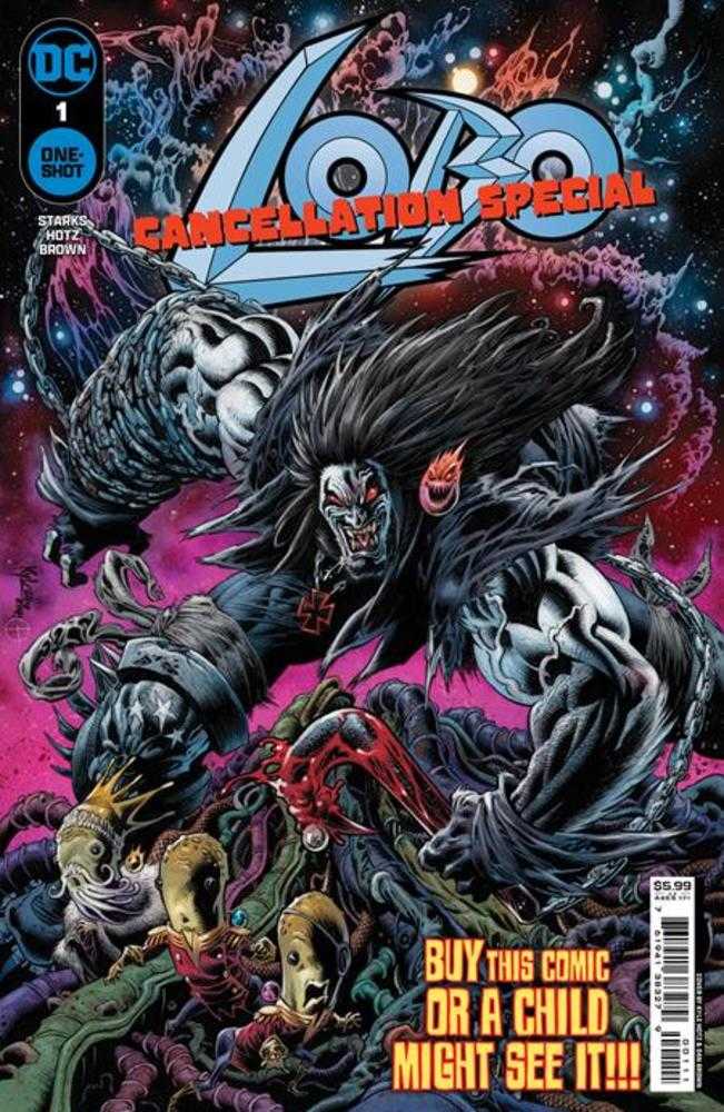 Lobo Cancellation Special #1 (One Shot) Cover A Kyle Hotz (Mature) - Walt's Comic Shop