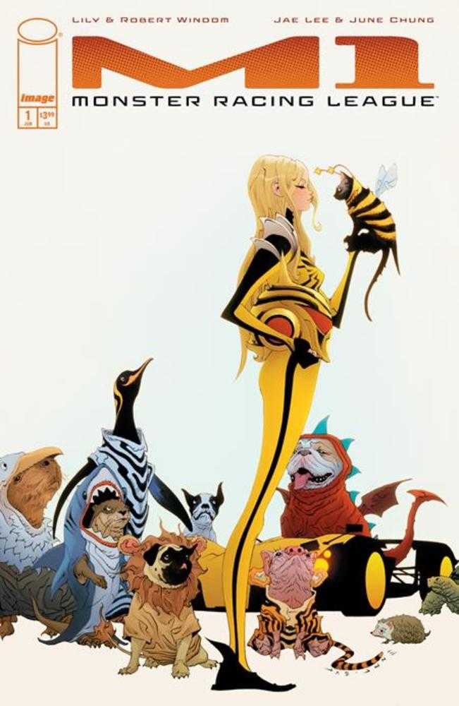 M1 Monster Racing League 1 Cover D Jae Lee Pets 1:25 Ratio Variant - Walt's Comic Shop