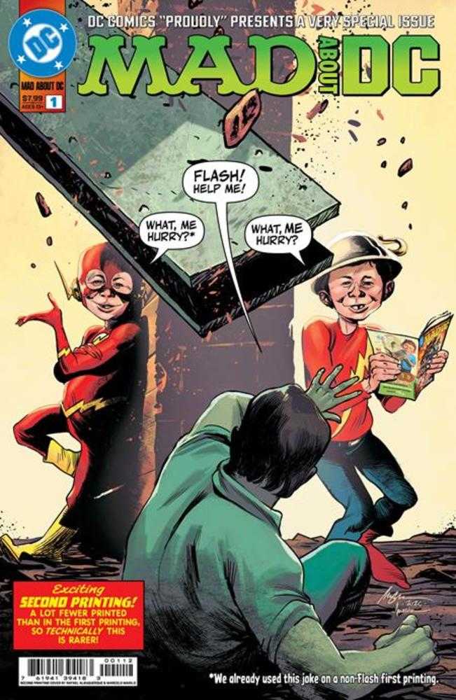 Mad About DC 1 (One Shot) 2nd Print Cover A Rafael Albuquerque - Walt's Comic Shop