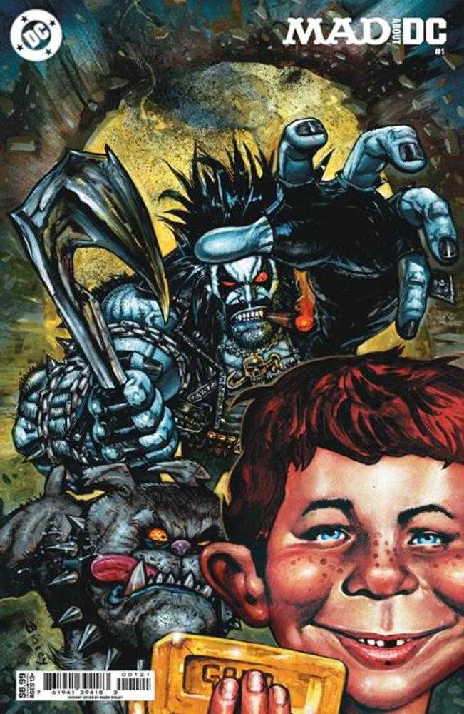 Mad About DC 1 (One Shot) Cover B Simon Bisley Card Stock Variant - Walt's Comic Shop