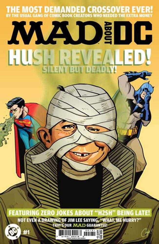 Mad About DC 1 (One Shot) Cover C Chip Zdarsky Card Stock Variant - Walt's Comic Shop
