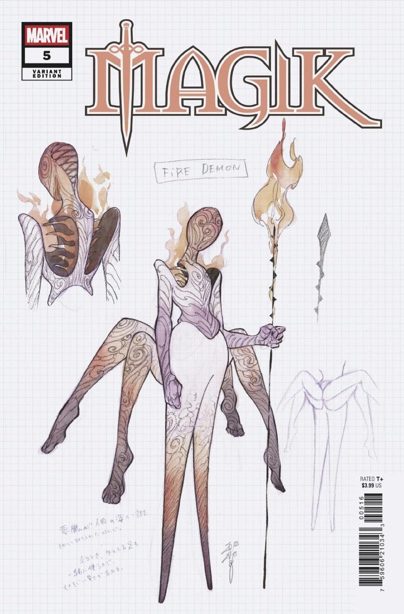 Magik 5 Peach Momoko Design 1:10 Ratio Variant - Walt's Comic Shop