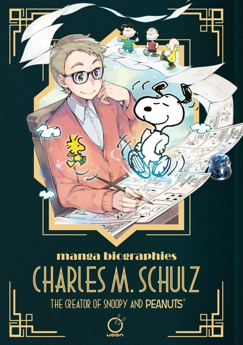 Manga Biographies: Charles M. Schulz The Creator Of Snoopy And Peanuts GN - Walt's Comic Shop