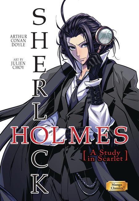 Manga Classics Sherlock Holmes TP Vol 01 A Study In Scarlet *PRE - ORDER* - Walt's Comic Shop