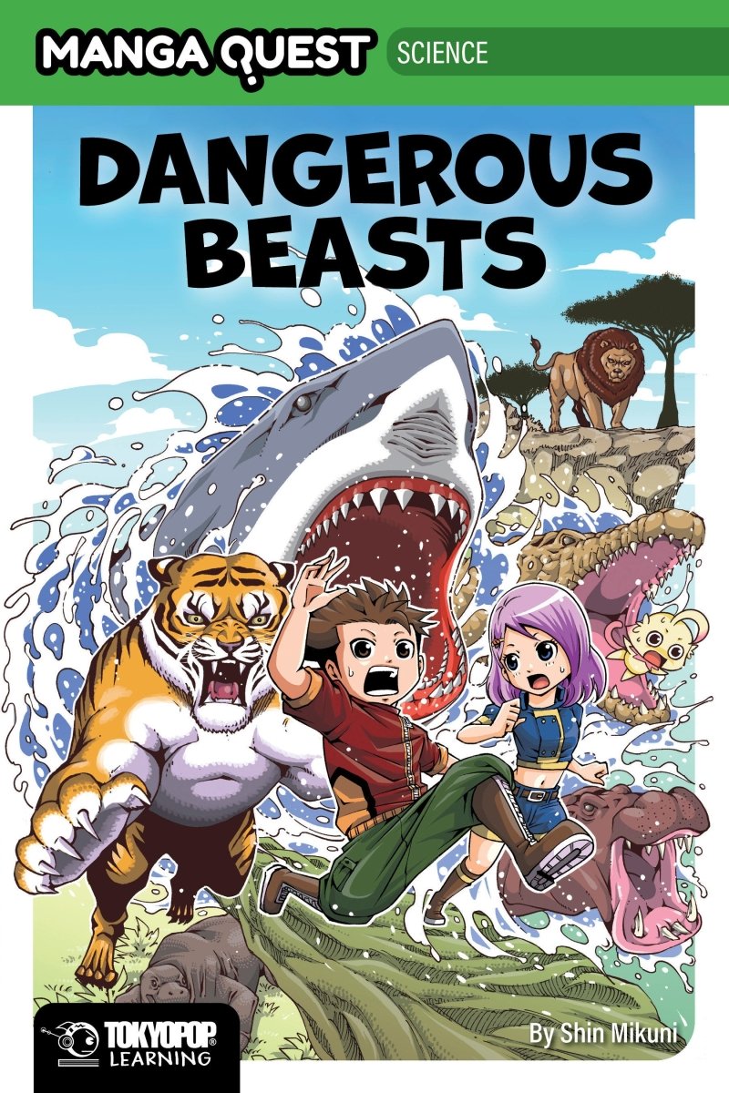 Manga Quest: Dangerous Beasts *PRE-ORDER* - Walt's Comic Shop