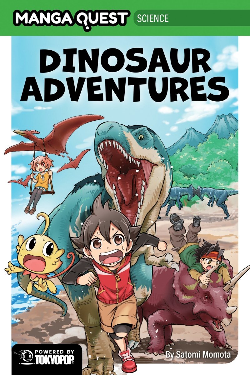Manga Quest Science: Dinosaur Adventures *PRE - ORDER* - Walt's Comic Shop