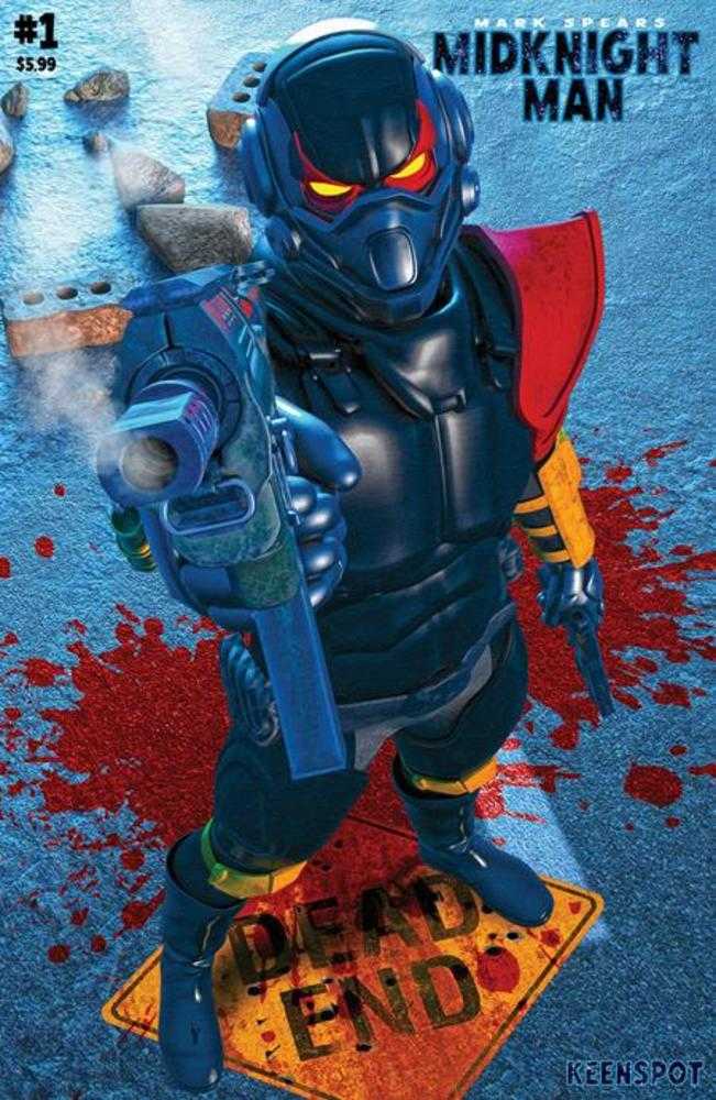 Mark Spears Midknight Man 1 (One Shot) Cover F Mark Spears Dead End Foc Add On Variant - Walt's Comic Shop