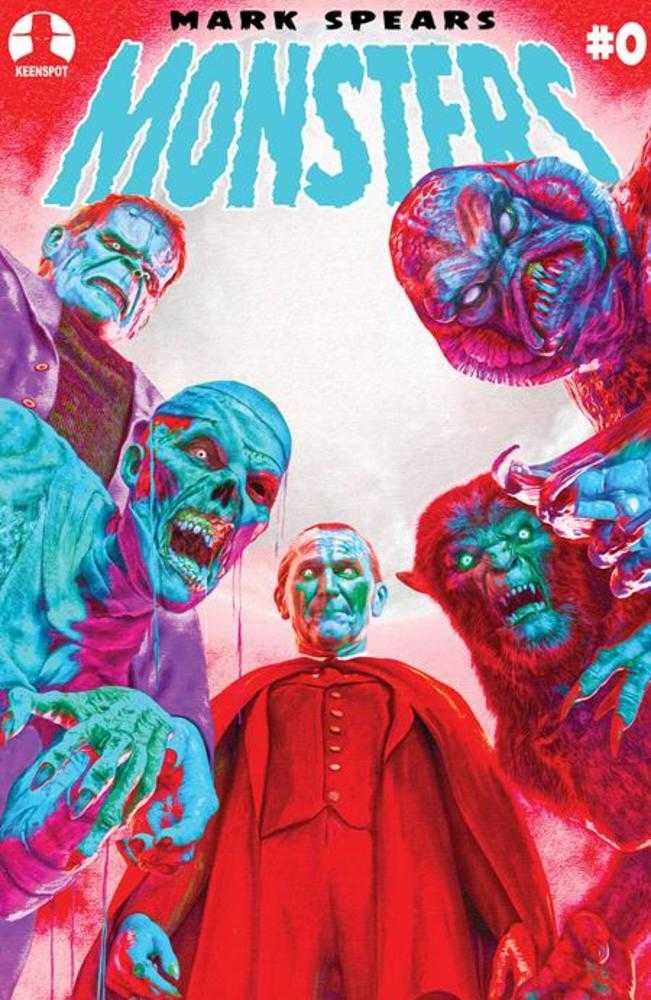 Mark Spears Monsters 0 Deluxe Edition (One Shot) Cover E Mark Spears The Squad Variant - Walt's Comic Shop