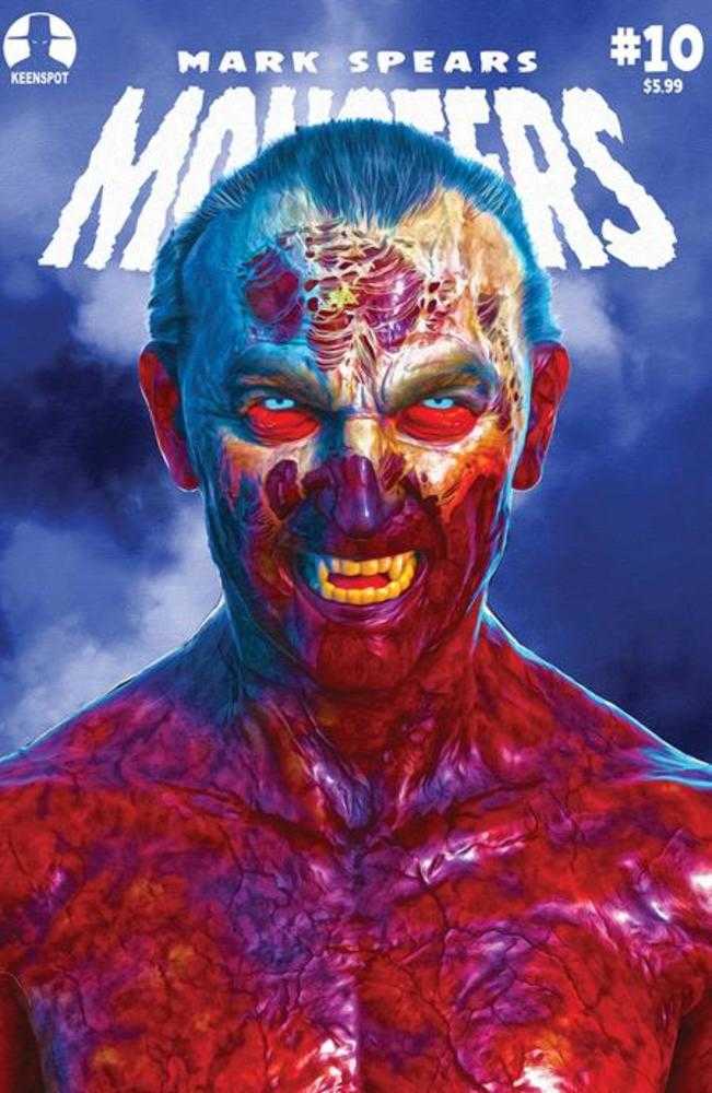 Mark Spears Monsters 10 Cover E Mark Spears Dracula Immortal Variant - Walt's Comic Shop