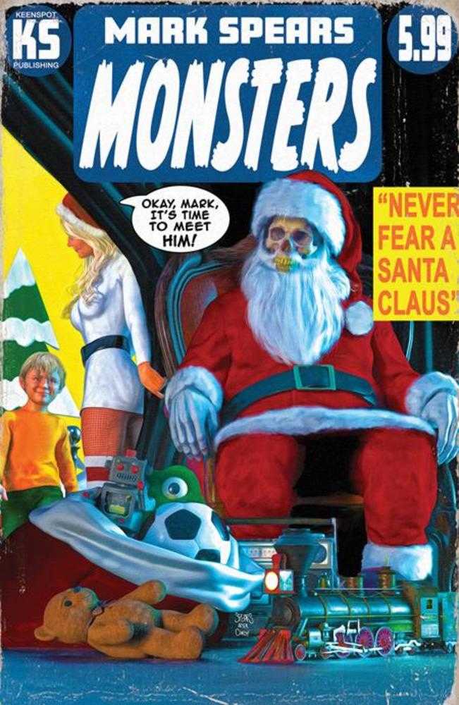 Mark Spears Monsters 4 2nd Print Cover A Mark Spears Witching Hour Homage - Walt's Comic Shop