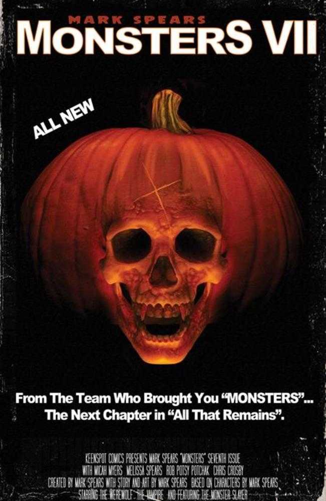 Mark Spears Monsters 7 Cover C Halloween II Homage - Walt's Comic Shop