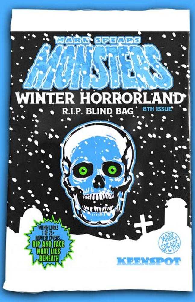 Mark Spears Monsters 8 Cover A Winter Horrorland R.I.P Blind Bag *one per customer* - Walt's Comic Shop