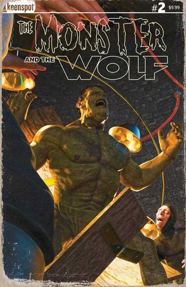 Mark Spears Monsters The Monster & The Wolf 2 Cover A Mark Spears The Modern Prometheus - Walt's Comic Shop