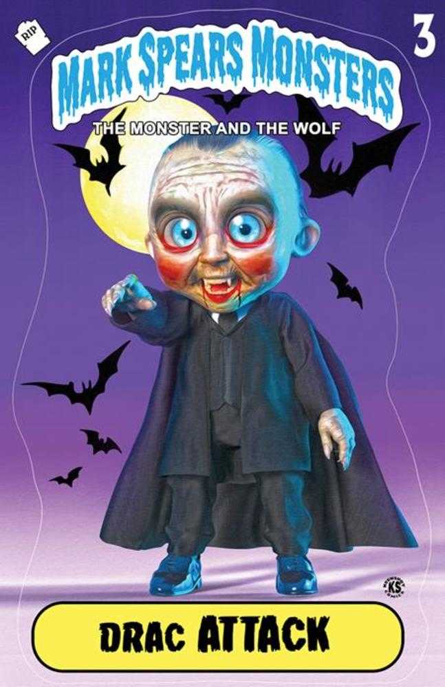 Mark Spears Monsters The Monster & The Wolf 2 Cover C Mark Spears Drac Attack 1:25 Ratio Variant - Walt's Comic Shop