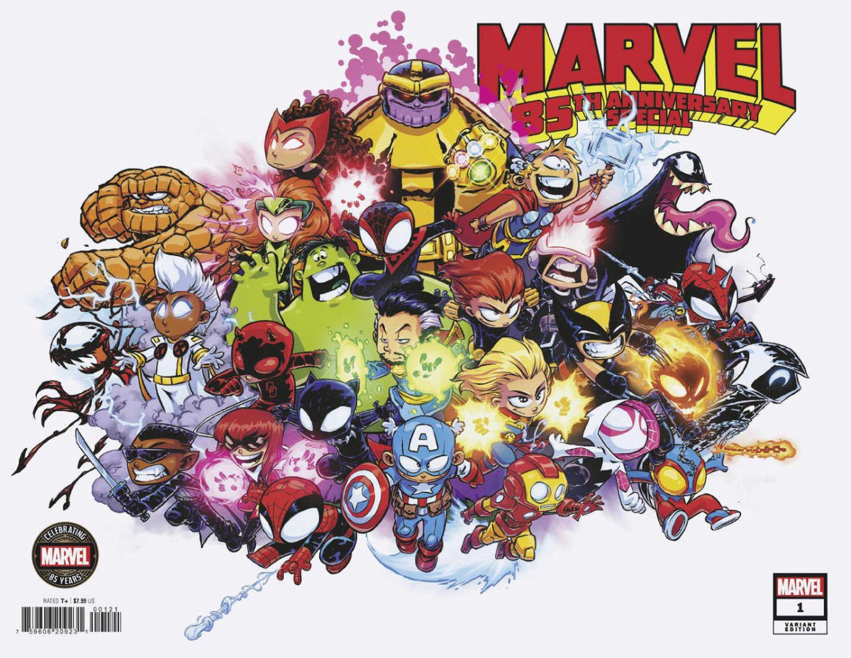 Marvel 85th Anniversary Special #1 Skottie Young Wraparound Variant - Walt's Comic Shop