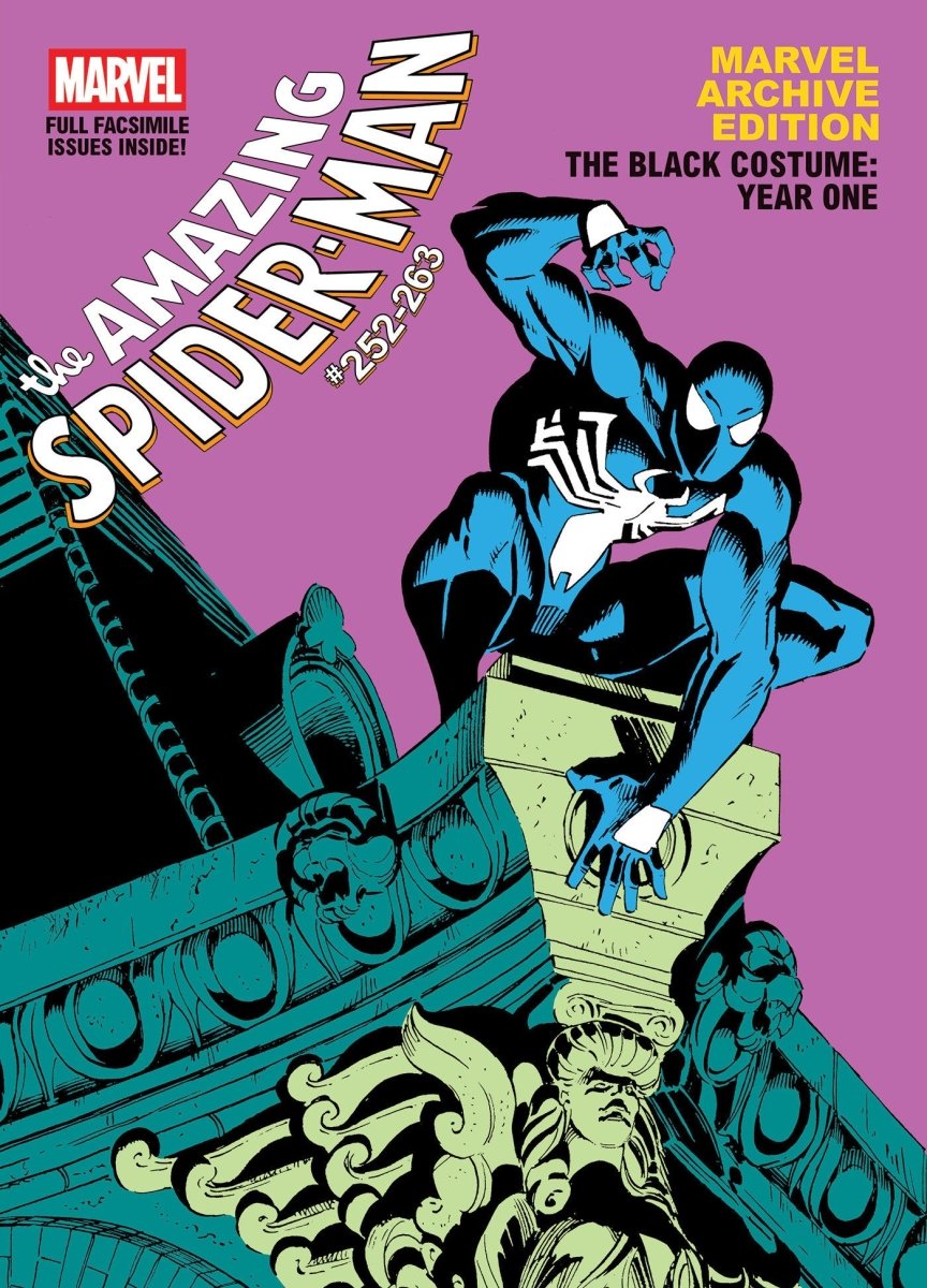 Marvel Archive Edition: Amazing Spider - Man - The Black Costume: Year One Gallery Edition Ron Frenz Original Collection Cover HC [DM Only] *PRE - ORDER* - Walt's Comic Shop