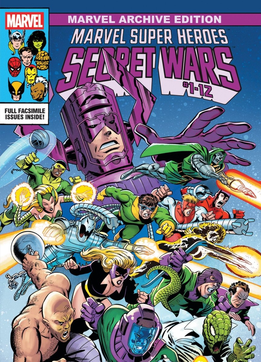 Marvel Archive Edition: Marvel Super Heroes Secret Wars Gallery Edition Mike Zeck Hidden Gem Cover HC [DM Only] *PRE - ORDER* - Walt's Comic Shop