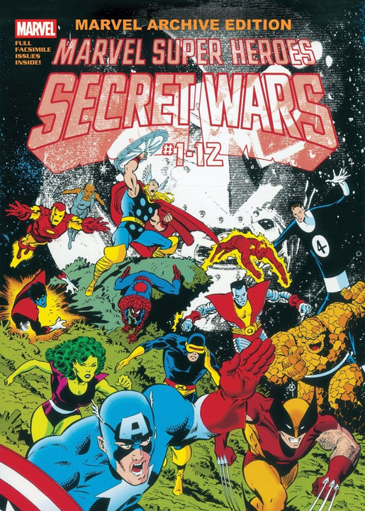 Marvel Archive Edition: Marvel Super Heroes Secret Wars Gallery Edition Mike Zeck Original Collection Cover HC [DM Only]