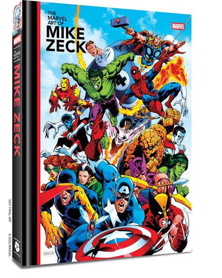 Marvel Art Of Mike Zeck HC Direct Market Exclusive *PRE-ORDER* - Walt's Comic Shop
