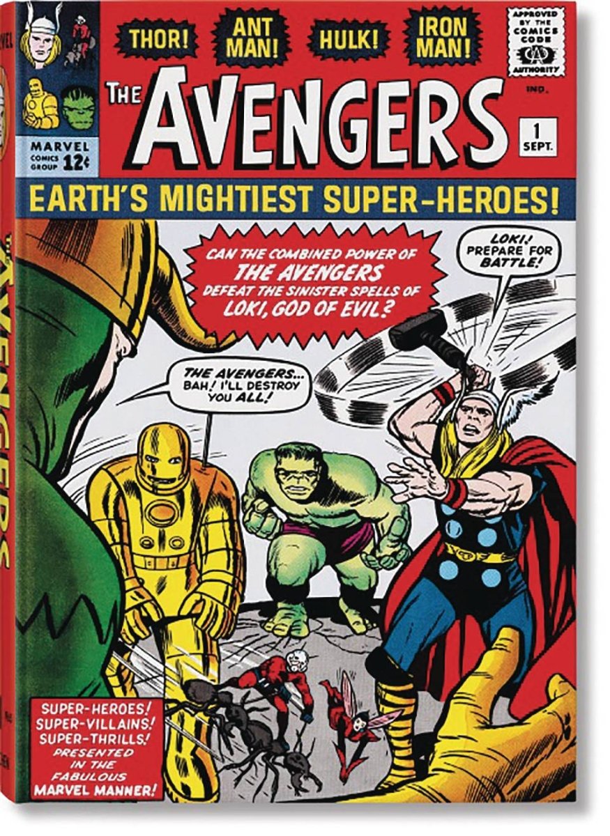 Marvel Comics Library: Avengers Volume 1 XXL 1963 - 1965 HC *GIGANTIC!* - Walt's Comic Shop