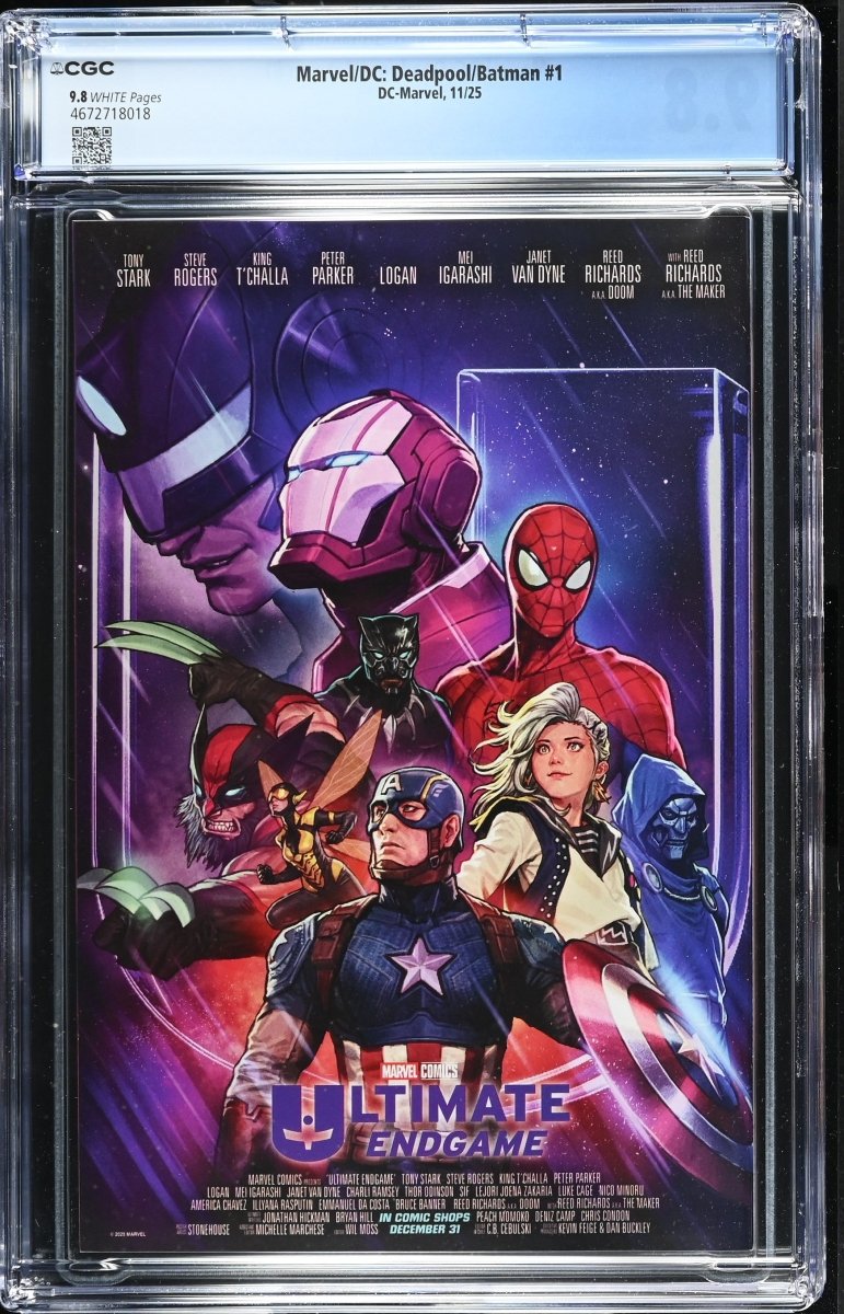 Marvel / DC: Deadpool / Batman #1 CGC 9.8 | Walt's Comic Shop