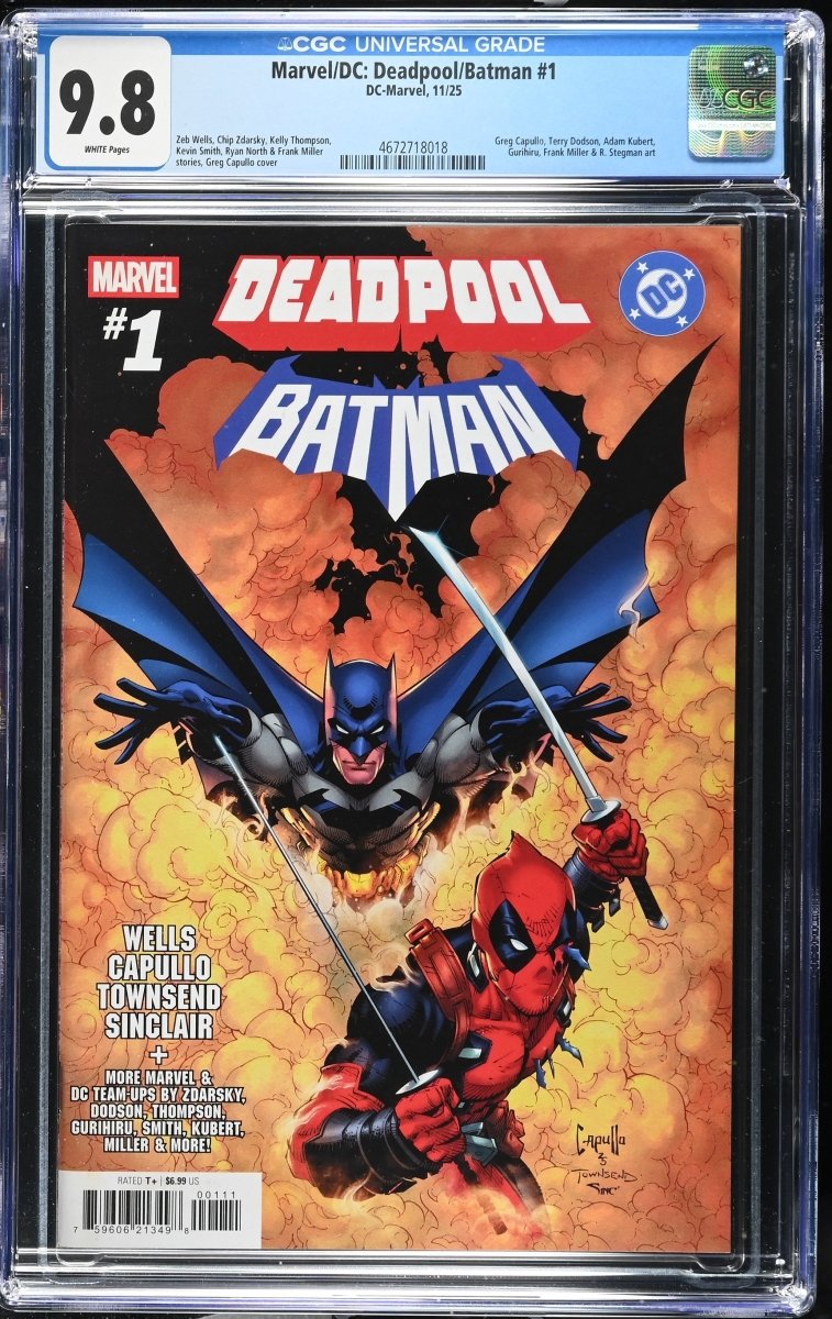 Marvel / DC: Deadpool / Batman 1 CGC 9.8 - Walt's Comic Shop