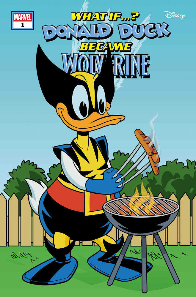 Marvel & Disney: What If...? Donald Duck Became Wolverine #1 Phil Noto Donald Du Ck Wolverine Variant - Walt's Comic Shop