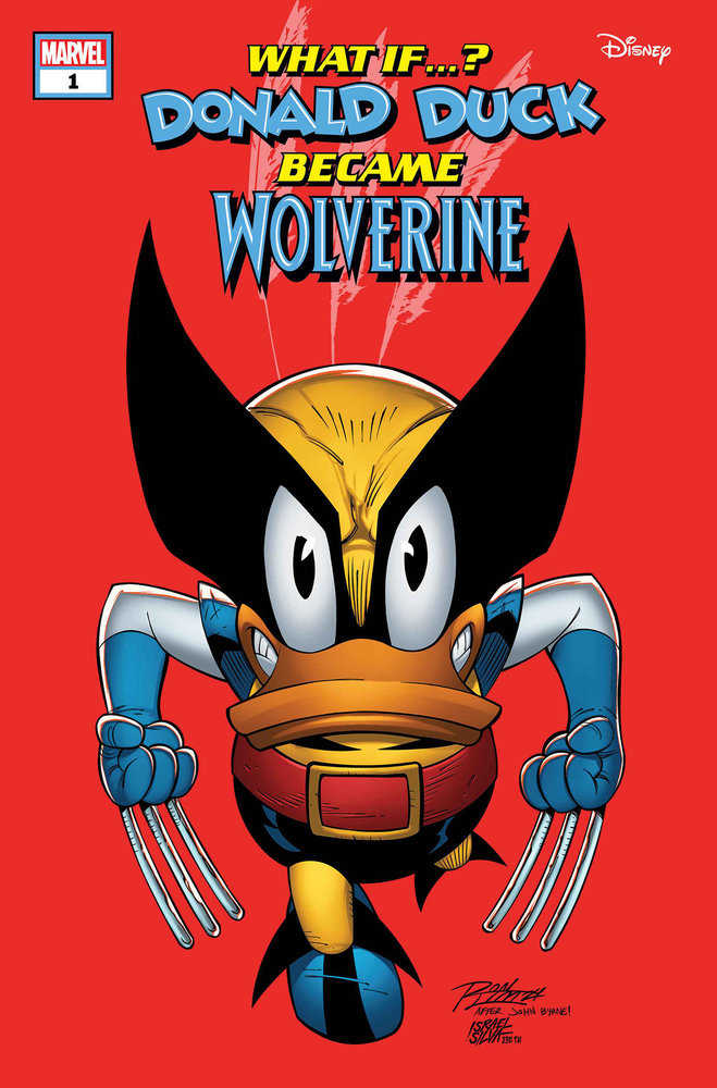 Marvel & Disney: What If...? Donald Duck Became Wolverine #1 Ron Lim Variant - Walt's Comic Shop