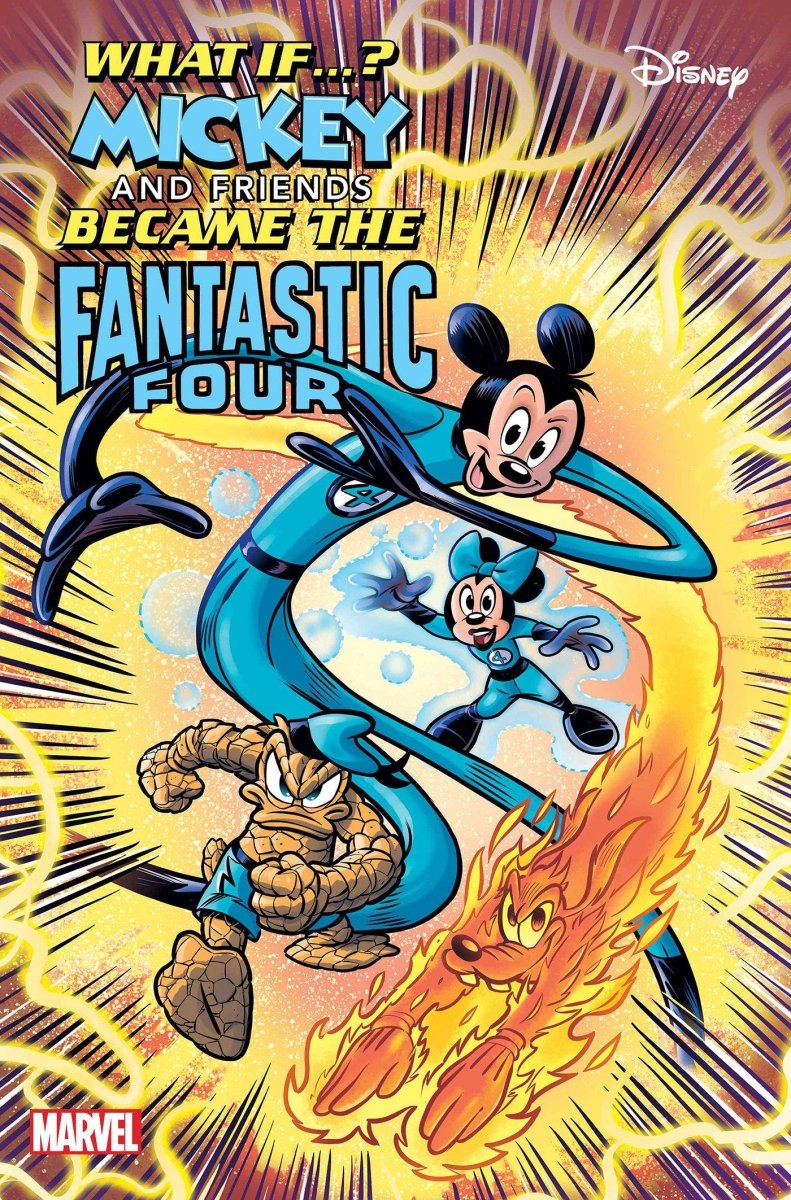 Marvel & Disney: What If...? Mickey & Friends Became The Fantastic Four #1 *one copy per customer* - Walt's Comic Shop