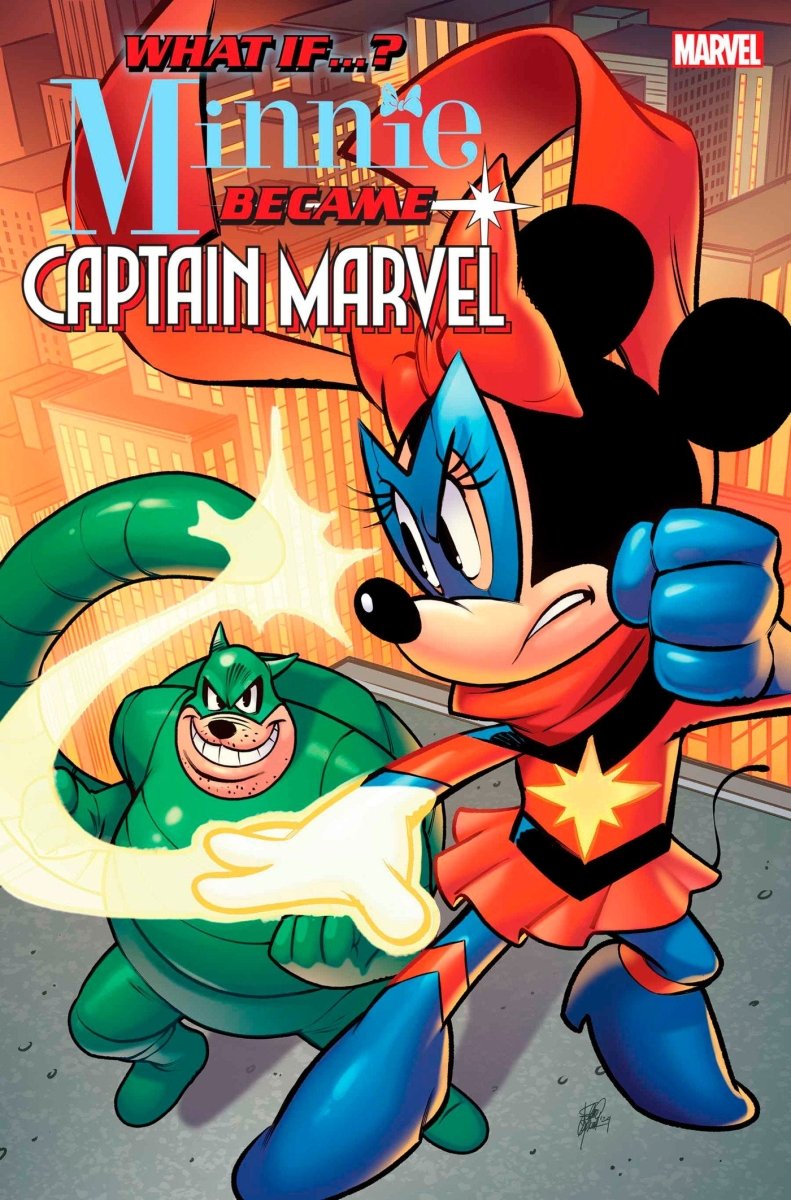 Marvel & Disney: What If...? Minnie Became Captain Marvel #1 Elena Casagrande Variant - Walt's Comic Shop