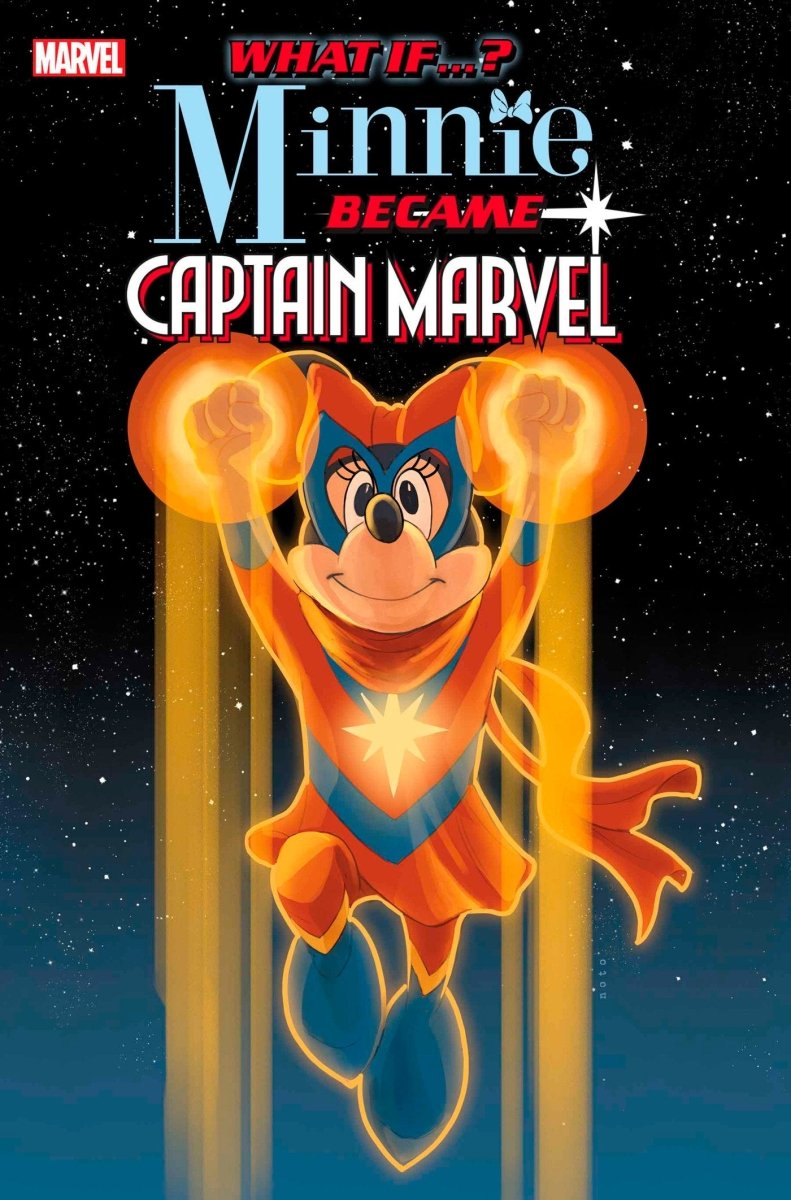 Marvel & Disney: What If...? Minnie Became Captain Marvel #1 Phil Noto Minnie Mouse Captain Marvel Variant - Walt's Comic Shop