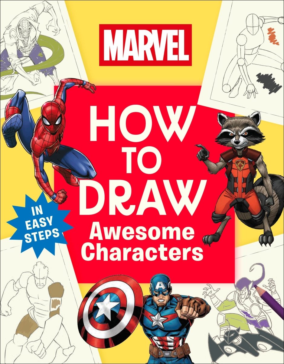 Marvel How To Draw Awesome Characters TP *PRE - ORDER* - Walt's Comic Shop