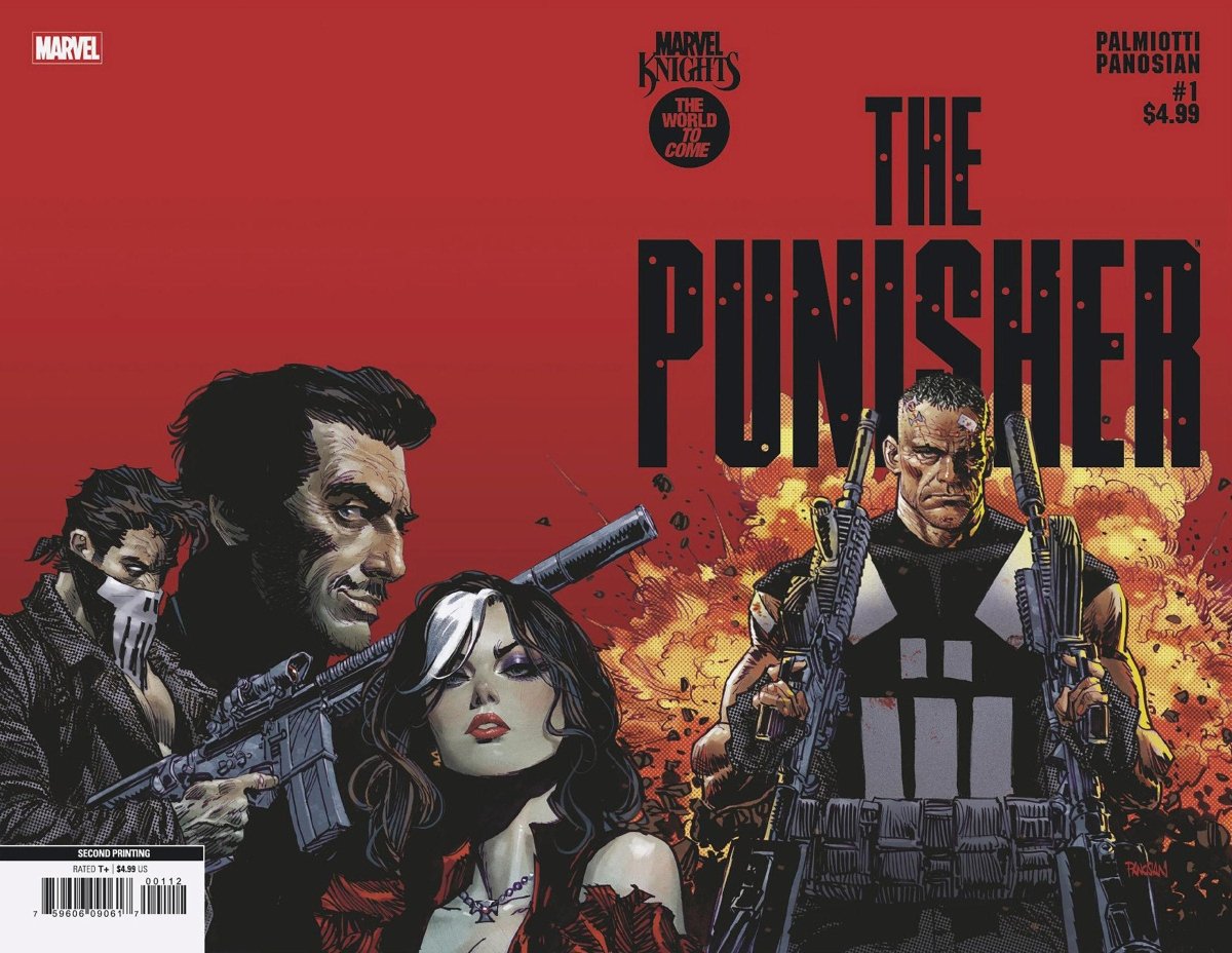 Marvel Knights: Punisher 1 Dan Panosian 2 Nd Printing Variant - Walt's Comic Shop