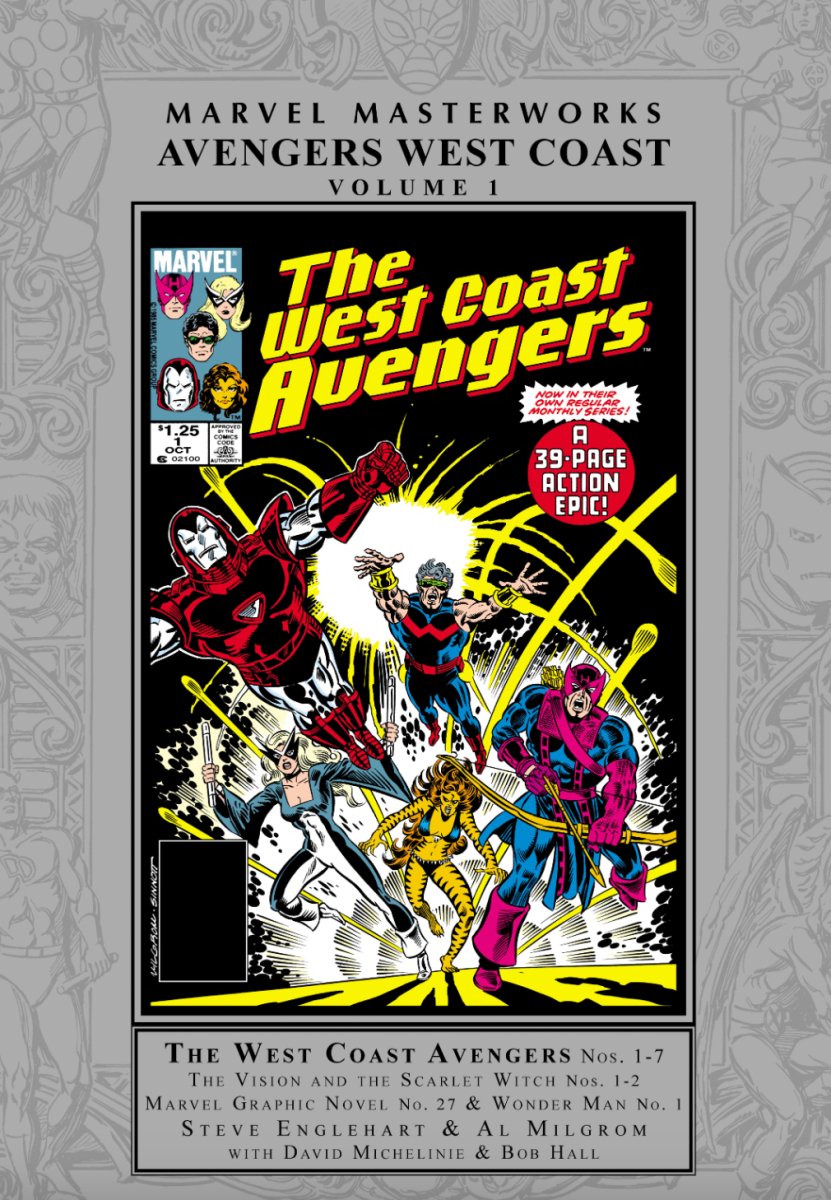 Marvel Masterworks: Avengers West Coast Vol. 1 HC *PRE - ORDER* - Walt's Comic Shop