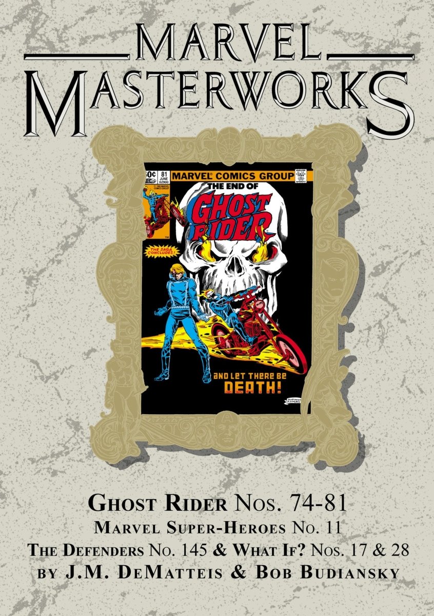 Marvel Masterworks: Ghost Rider Vol. 7 Variant [DM Only] HC *PRE - ORDER* - Walt's Comic Shop