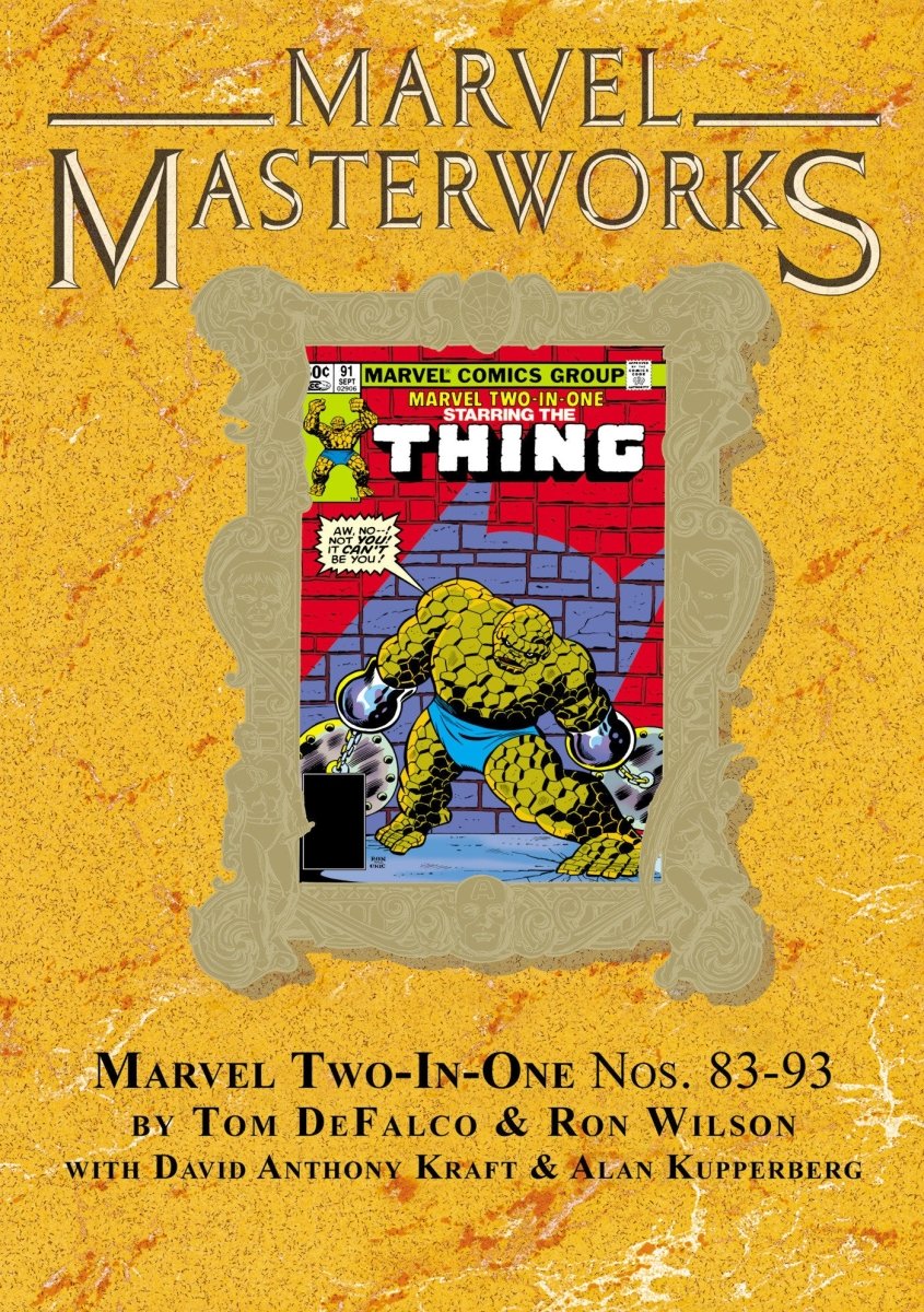 Marvel Masterworks: Marvel Two - in - One Vol. 8 Variant HC [DM Only] *PRE - ORDER* - Walt's Comic Shop