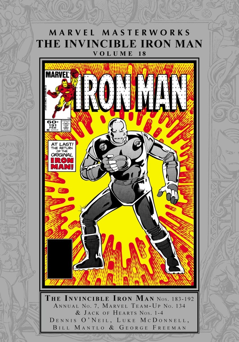 Marvel Masterworks: The Invincible Iron Man Vol. 18 HC *PRE - ORDER* - Walt's Comic Shop