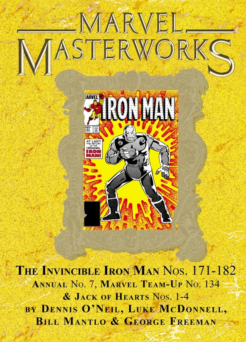 Marvel Masterworks: The Invincible Iron Man Vol. 18 Variant HC [DM Only] *PRE - ORDER* - Walt's Comic Shop