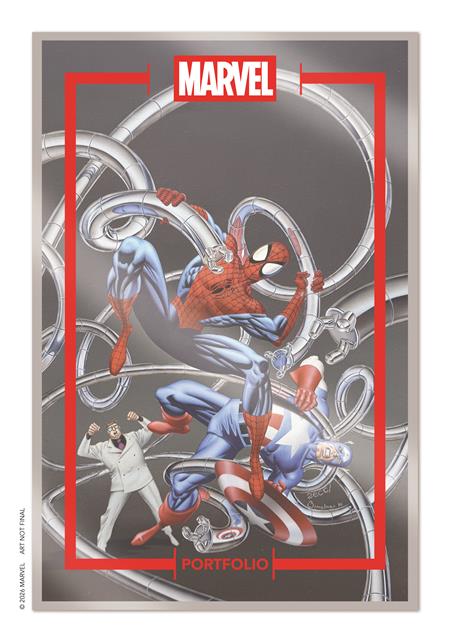 Marvel Portfolio Of Mike Zeck Spider-Man & Captain America 9 Print Set *PRE-ORDER* - Walt's Comic Shop
