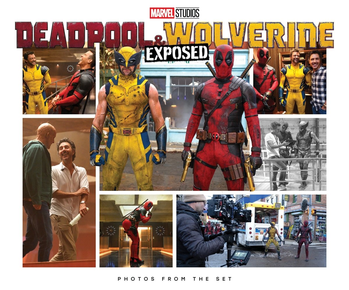 Marvel Studios' Deadpool & Wolverine: Exposed - Photos From The Set HC *PRE - ORDER* - Walt's Comic Shop