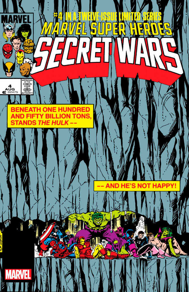 Marvel Super Heroes Secret Wars #4 Facsimile Edition - Walt's Comic Shop