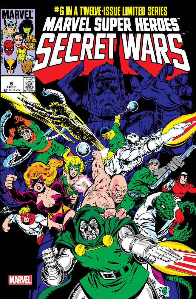 Marvel Super Heroes Secret Wars #6 Facsimile Edition Foil Variant - Walt's Comic Shop