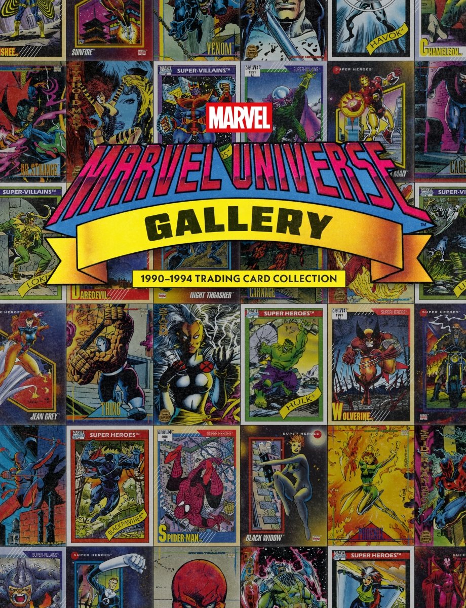 Marvel Universe Gallery: 1990 - 1994 Trading Card Collection HC *PRE - ORDER* - Walt's Comic Shop