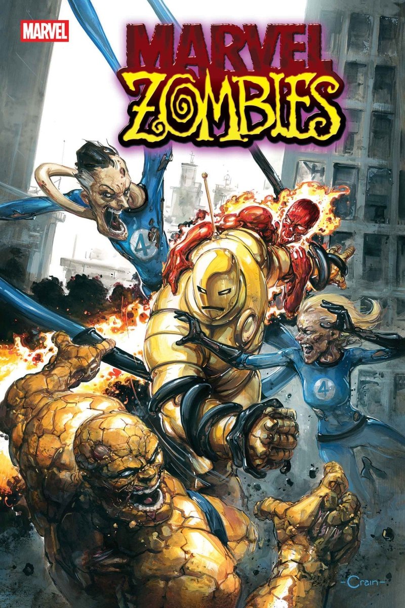 Marvel Zombies: Red Band 1 Clayton Crain Variant [Polybagged] - Walt's Comic Shop